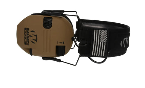 Razor Slim Electronic Earmuffs For Shooting And Hunting With Ultra Low Profile Design Adjustable Fit Sound Amplification