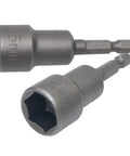 15mm Hex Shank Magnetic Nut Driver Set For Drills Heavy Duty Socket Bits With Strong Magnet Chrome Vanadium Steel