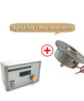 Pro Grade Single Shaft Magnetic Powder Brake System With TB-200S Controller 0.5 1 2 5 Nm 24V DC Tension Kit image