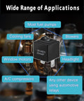 Plug And Play 9038 Relay Bypass Switch Kit Replace 9036 9037 for domestic GM BMW Audi Chrysler, black relay applications
