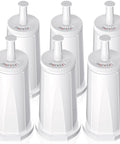 Level Up Your Daily Grind With These Replacement Water Filters For Barista Touch Oracle Dual Boiler Espresso Makers six-pack of white filter cartridges.