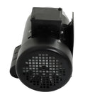 1HP 56 Frame Electric Motor 115V 230V Single Phase Farm Duty CW CCW 1725 RPM Five Eighths Inch Shaft Diameter High Torque For Equipment Ideal For Belt Sander Grinder Drill Press And Other Farm Shop Machines black motor front view