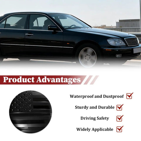 4 Pcs American Usa Flag Wheel Hub Center Cap Covers Forged From Top Tier Aluminum With Tough As Nails Rust Guard For A Badass Slick Fit On Any Daily Driver Or 56Mm Rim Setup, showcasing product advantages.