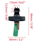 Coolant Fluid Level Sensor 924-5205 662384002 For Cascadia 2008-2020 And Columbia 2007-2017 Plug And Play Replacement With 0662384002 06-62384-002 924-5205CD Easy Install, 96mm
