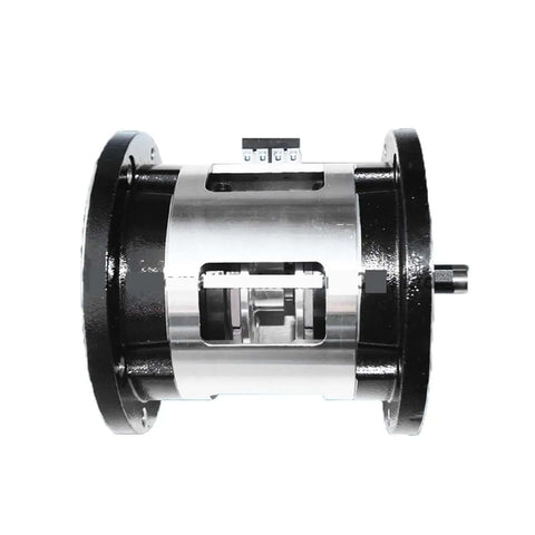 Front view of DC 24V Magnetic Clutch And Brake Kit With 35W Power And 90Nm Torque, Double Flange Design, Plug-And-Play Easy Install