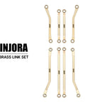 Beefed Up Brass High Clearance Links For TRX4M High Trail K10 F150 RC Crawler Upgrade That Boosts Clearance Tougher Climb Smoother Trail Performance And Easy Replacement brass link set