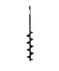 Extended Length Garden Auger Drill Bit For Fast Planting 3 Inch By 24 Inch with heavy duty tip and non slip hex drive