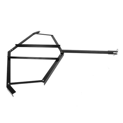 Tow Behind Drag Harrow With Pin Style Hitch 72 Inch Width Driveway Grader For ATVs UTVs Garden Tractors Adjustable Center Bars