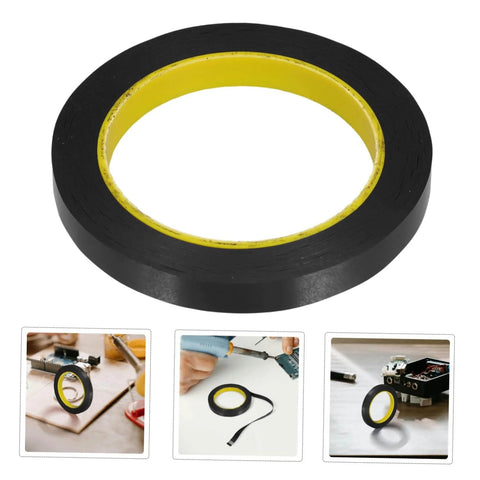 One Roll Blackout Tape For Windows That Blocks LED Light And Dims Screens With Heavy Duty Adhesive Window Covering