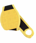 Adjustable Magnetic Wristband For Screws And Small Metal Parts, Durable Nylon Strap Built For DIY Pros, Home Renovation, Woodworking And Crafts, Keeps Fasteners Handy And Within Reach On The Job yellow nylon wrist strap with thumb loop