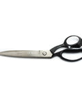 Heavy Duty 12 Inch Bent Handle Industrial Shears For Fabric, Upholstery, And Leather Cutting, Professional Utility Scissors