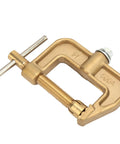 Heavy Duty Brass Welding Earth Clamp G Shape 500A grounding lever designed for efficient argon arc welding.