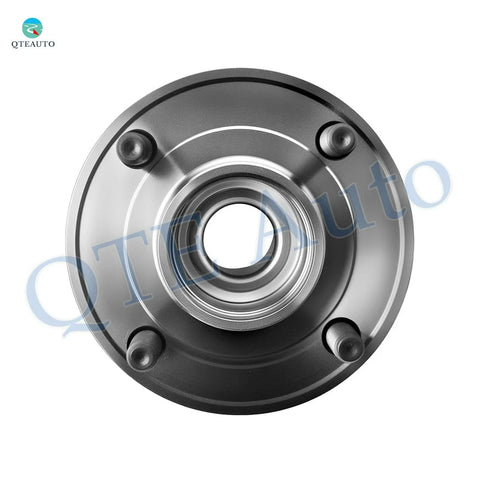 Front view of Rear Wheel Hub Bearing Assembly Pair For 2000 2009 Ford Focus With 4 Wheel ABS And Rear Disc Brakes Direct Fit Replacement Kit