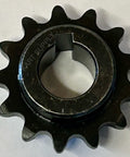 C Type Steel Sprocket For 35 Chain, 13 Tooth, 35 Pitch, 5/8 Inch Bore, 3/16 Inch Keyway, No Set Screws, Fits Mini Bike And Go Kart 30 Series Torque Converters, Multiple Sizes