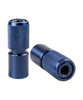 Premium Heavy Duty 10mm Thread Structure Locking Adapter For Power Drills, blue carbon steel design for secure bit swaps.