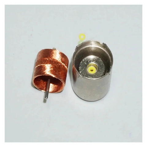 12mm Coreless High Speed Magnetic Motor With Hall Encoder And Integrated Drive Board For Robotics, motor components displayed