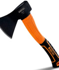 Compact Outdoor Camp Hatchet For Splitting And Kindling Wood With Forged Steel Blade Anti Slip Shock Reduction Handle