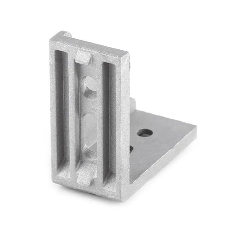 Heavy Duty Aluminum Alloy L Shape Corner Bracket Right Angle Brace 58x58mm Durable Reinforcement For Doors And Furniture 5 Piece Set