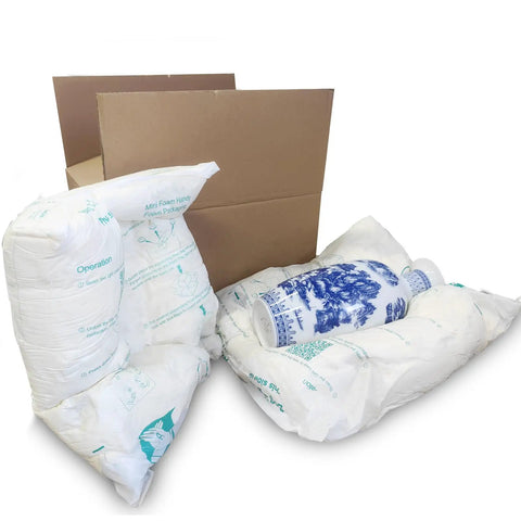 Expanding Packing Foam Sheets 21x25 Inches Pack Protective Packaging Foam For Shipping Fragile Items Electronics PCs Glassware