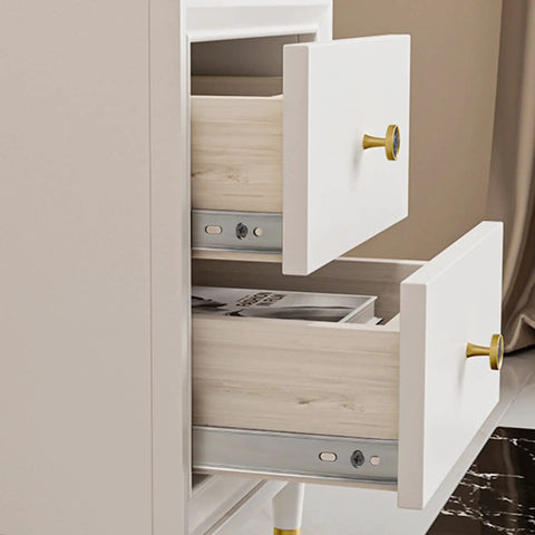 20 Inch Full Extension Drawer Slides With Side And Rear Mount Brackets Soft Close Ball Bearing Runners Heavy Duty Kitchen Dresser Hardware Zinc Plated 10 Pairs For Smooth Glide And Heavy Load Support. open drawer installation