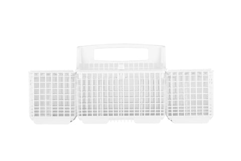 Tough As Nails Silverware Basket Replacement For Whirlpool And Kenmore Dishwashers Built To Last Easy Install Fits WP8562080 white grid design