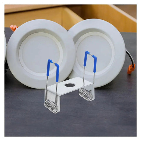 30 Pack Heavy Duty Spring Clips For 18x25mm LED Panel Lights Recessed Ceiling Mount Holders Down Light Fastening Clips Durable Iron