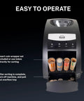 Bulletproof Electric Coin Sorter That Cranks Out Two Hundred Forty Pieces A Minute With A Generous Hopper And Patented Anti Jam System For No Sweat Cash Counting At Retail Counters Or Small Business Desks, easy to operate.