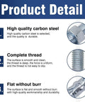1/2 Inch By 3 Inch Wedge Anchor Set For Cement And Concrete Only, Zinc Plated Carbon Steel Heavy Duty Anchors with product details