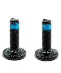 Beefy Chromoly 8 Spline BMX Spindle Bolts Set for 19mm Bottom Bracket Axle Screws, durable CrMo construction, wear-resistant design