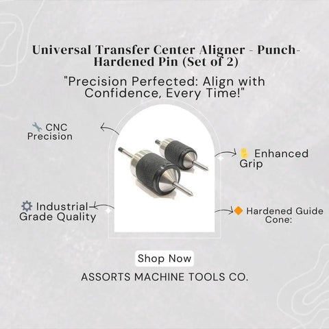 Universal Transfer Center Aligner With Hardened Steel Pins Self Adjusting Knurled Grip Handles No Drama Precision Machinist Punch Set For Mechanics Straight Up Reliability Killer Everyday Workhorse