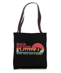 Dragon Boat Tote Bag For Paddlers And Crew Fans Who Live For Racing Regattas black tote with dragon boat motif