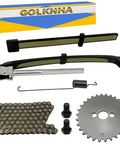 Timing Chain Kit With Guides And Cam Sprocket For Honda CRF100F XL100S XR100 XR100R Plug And Play Fit OEM 14550 116 000 14500 436