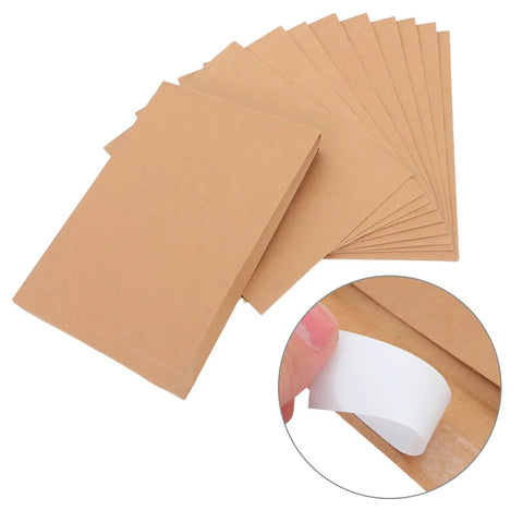 Kraft Mailing Envelopes 10 Pack With Double Sided Adhesive Seal Self Sealing Shipping Bags For Documents And Clothes 238x335x40mm