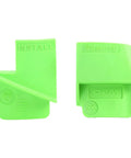 Stretch Belt Remover And Installer Set For Serpentine And Timing Belts, A No Fuss Two Piece Tool Kit in green composite material