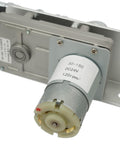 Close-up of DC 24V Linear Actuator With 1.2 To 5.9 Inch Stroke Telescopic Gear Adjustable Motor Speed Controller 120 RPM
