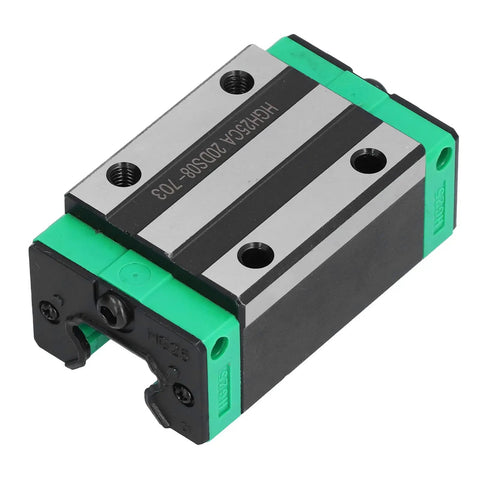 Heavy Duty Linear Slider Block Bearing Steel Rail Guide for CNC Machines and Automated Machinery Smooth Motion for Textile and Automotive Equipment Pro Grade, HGH25CA