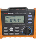 Pro Grade Digital Insulation Tester And Megohmmeter With Analog Display, 0.01 MOhm To 100 GOhm Range, 2500 V AC DC Voltage