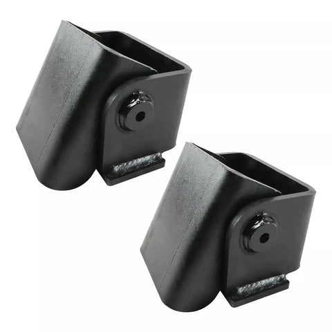 Greasable Weld On Dump Truck And Trailer Hinge Set Built Tough Beefy Bolt On Fitment Heavy Duty Steel Construction Corrosion Resistant And Heat Resistant Easy Installation For Durable Dump Body Operation, pair of black steel dump hinges