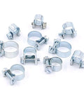 Dude, This Rock Solid Stainless Steel Worm Gear Hose Clamp Kit Is Total Sick Gear For 10 Sizes From 7 To 18mm And Perfect For Any Auto Job Or Home Repair Work Today Without Breaking The Bank. stainless steel worm gear hose clamps, 7-18mm