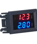 DIY Friendly Voltmeter And Ammeter Panel Meter For PCB Wiring 50A Digital Readout Shows Voltage And Current At A Glance