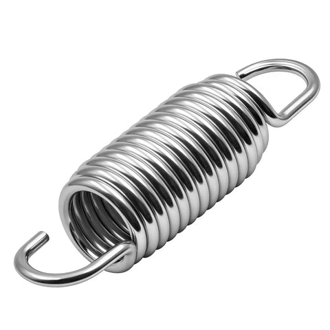 2-Pack 52401 Lawn Mower Extension Spring For Transaxle Systems On Zero Turn Mowers, steel coil spring with hooked ends