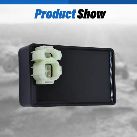 Front view of Ignition CDI Box Replacement 30410-HA7-751 Fits FourTrax 350 TRX350D 1987 ATV Direct Plug And Play Installation
