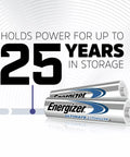 Top Shelf Lithium AA Batteries 8 Pack Leak Proof Powerhouse Handles Freezing Cold Sweltering Heat With Serious Endurance. High-performance lithium batteries with 25-year storage.