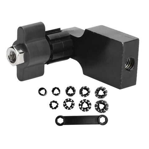 Ring Fixture Clamp Holder Set For Jewelry Making Fixed Ring Setting Polishing And Engraving Tool Kit Black Durable Craft Stand