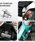 Heavy Duty 3 Piece Floor Jack Replacement Screws For 3 Ton And 4 Ton Hydraulic Jacks shown in various installation angles, steel material.