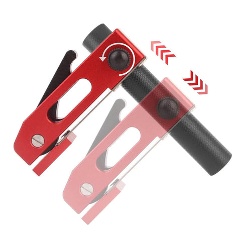 Hold Down Clamp 20mm Quick Release Horizontal Clamp With 3 Level Adjustable Tension Aluminum Alloy Bench Dog Clamp