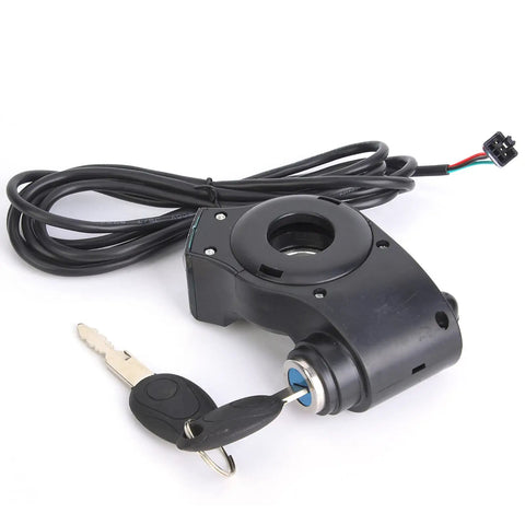 Voltage Display For Electric Bikes And Scooters 12V-84V LED Digital Power Readout With Key Lock On Handlebar Throttle Switch For Easy Battery Status And Power Management Ride Ready