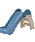 Blue Play And Fold Junior Slide For Toddlers 1.5 To 4 Years Old Indoor Outdoor Backyard Playground Set With Easy Grip