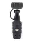 Go To Scuba Regulator For All Waters With First Stage Yoke System, Aluminum Alloy Build, And Precise Airflow Control, front view