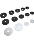3D Printed Dimple Die Set For Sheet Metal Carbon Steel Dies With Backing Plates 5 Size Range Fits Hydraulic Punch Kits